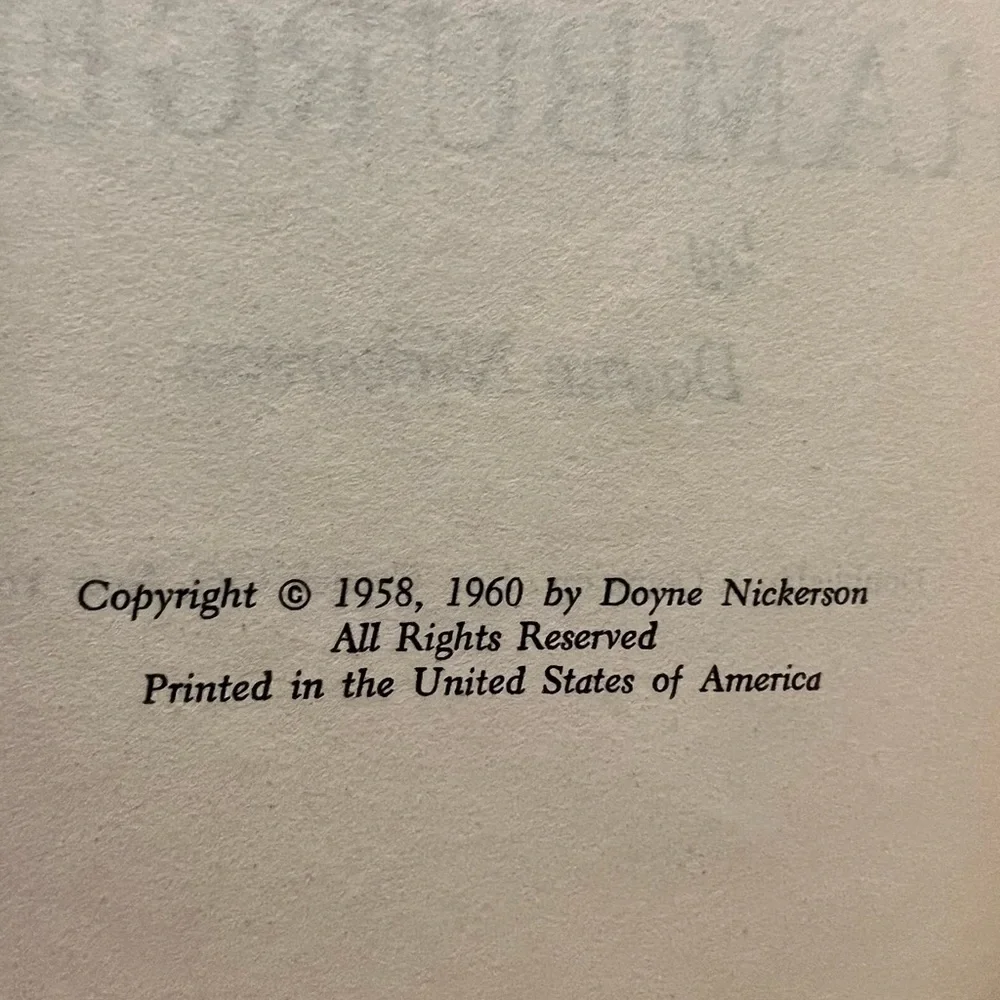 N/A copyright 1958